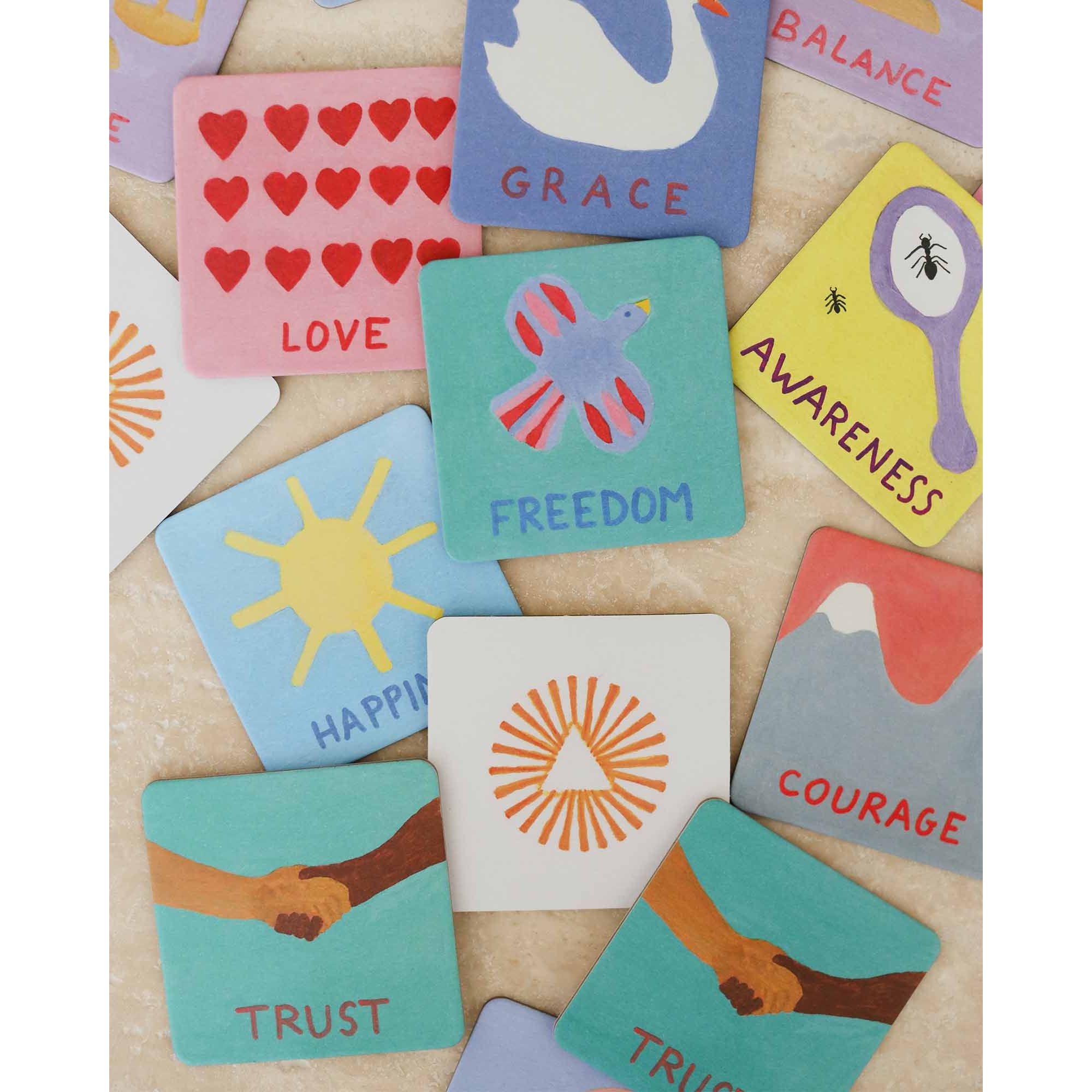Mindful Memory Game for Kids, Matching Pairs and Words