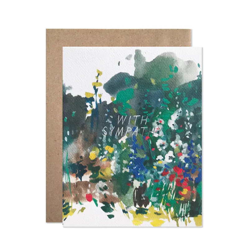 With Sympathy Card