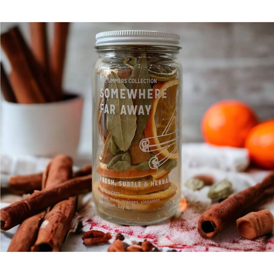 Somewhere Far Away Simmer Pot