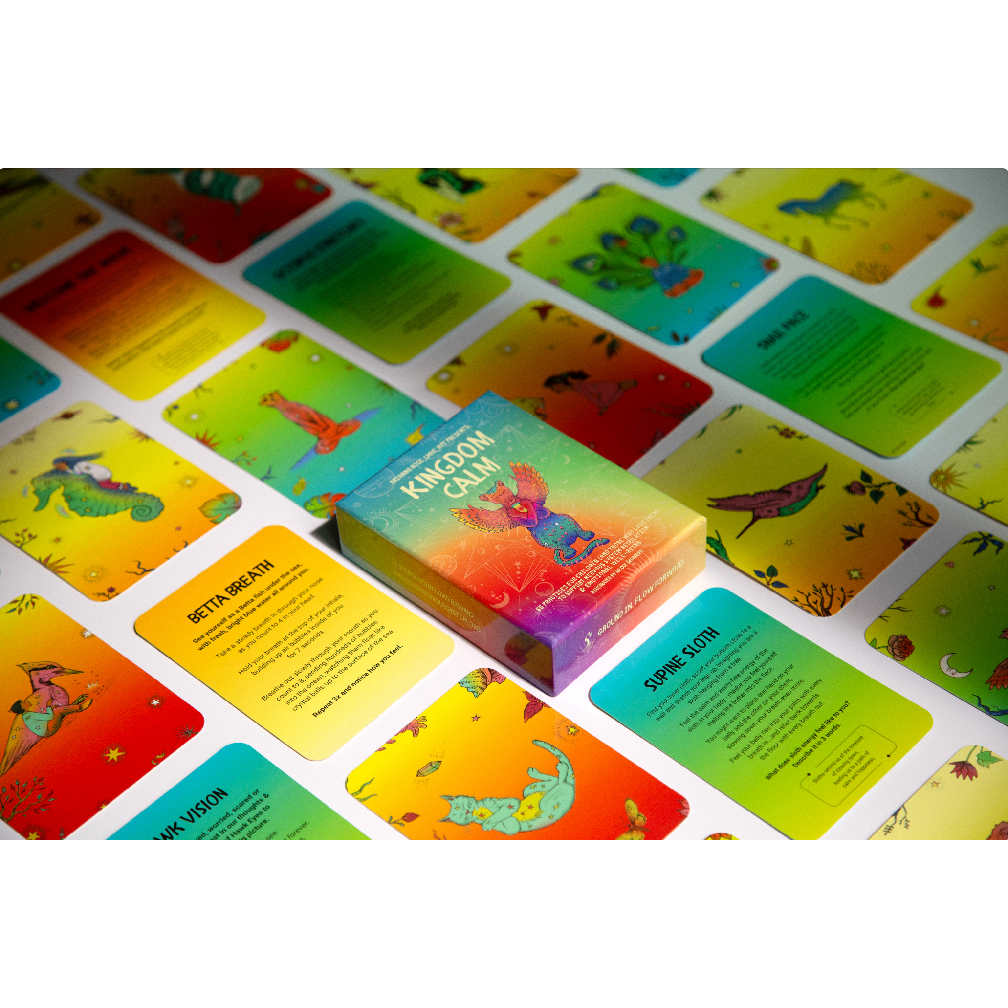 Children’s Coping Skill Card Deck - Kingdom Calm 2.0