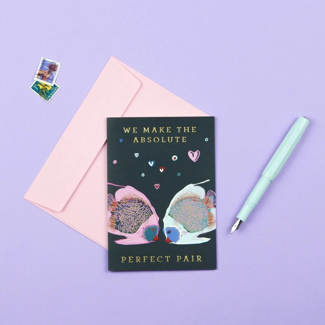 Perfect Pair Fish Card