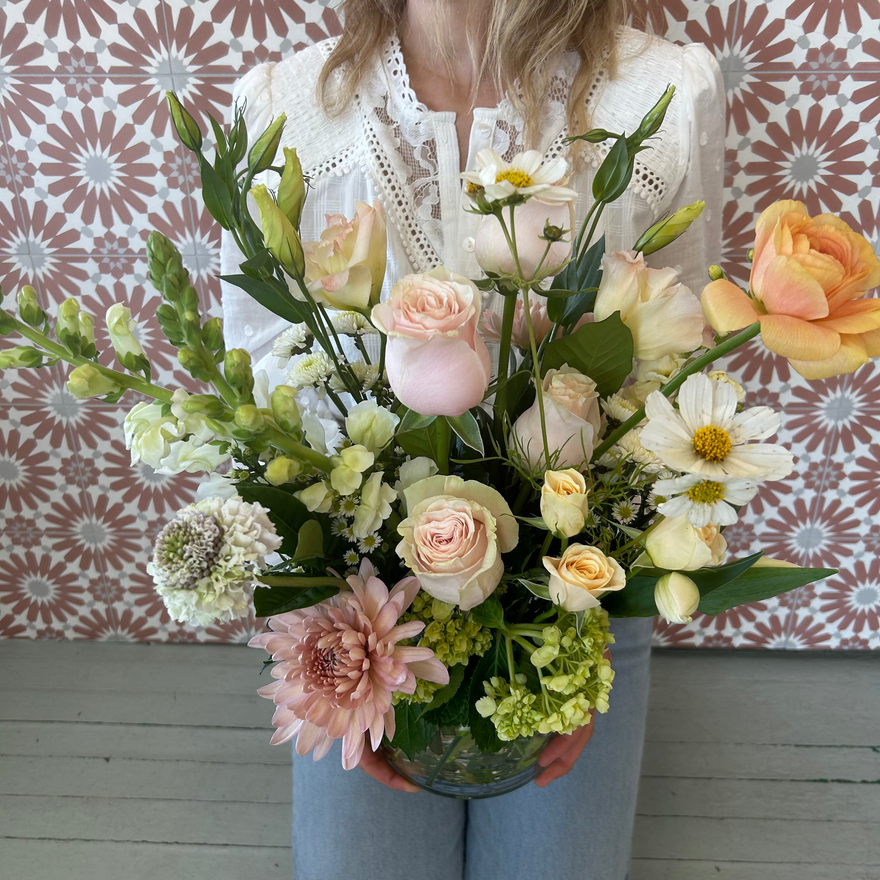 Light + Airy, Fresh Arrangement