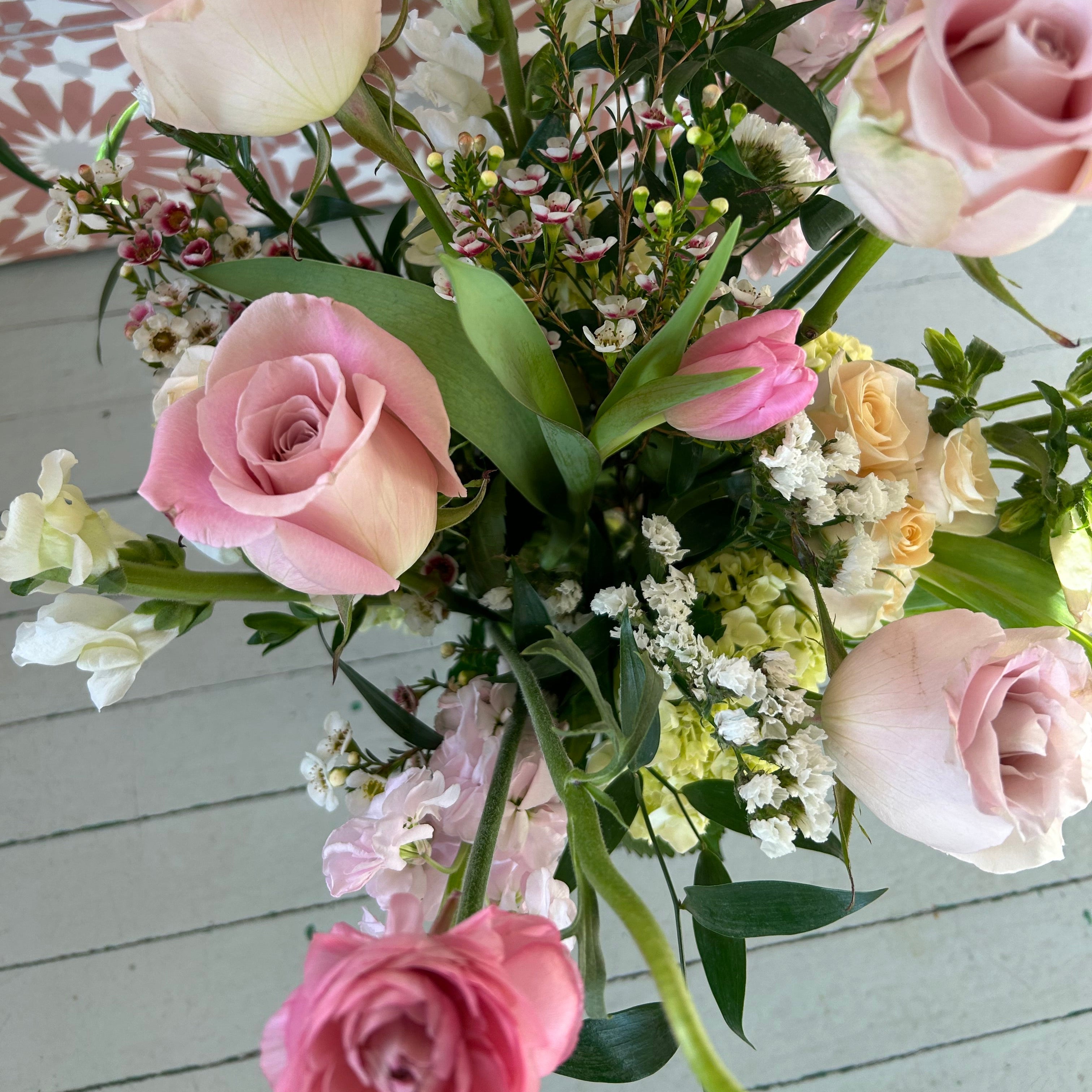 Light + Airy, Fresh Arrangement