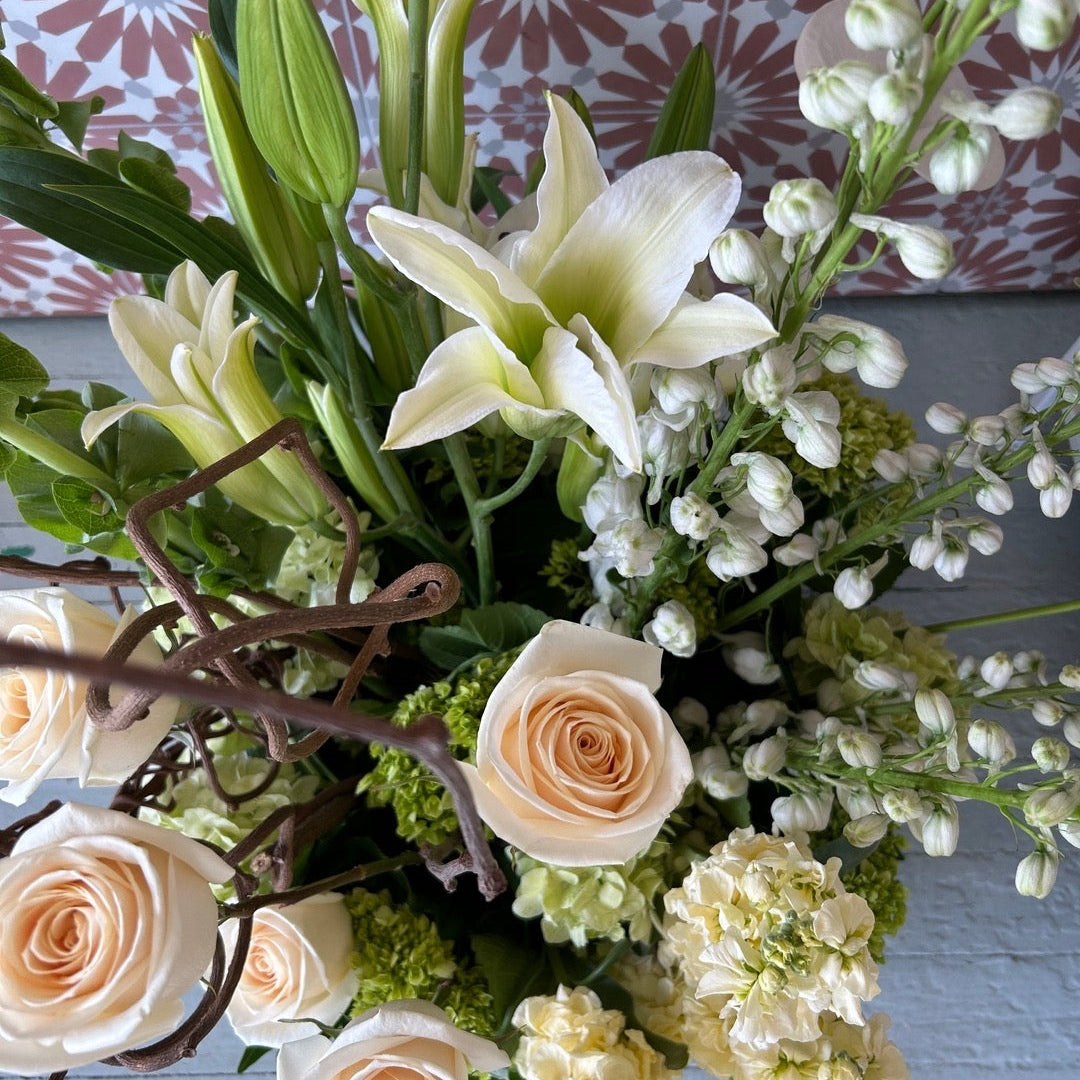 Light + Airy, Fresh Arrangement