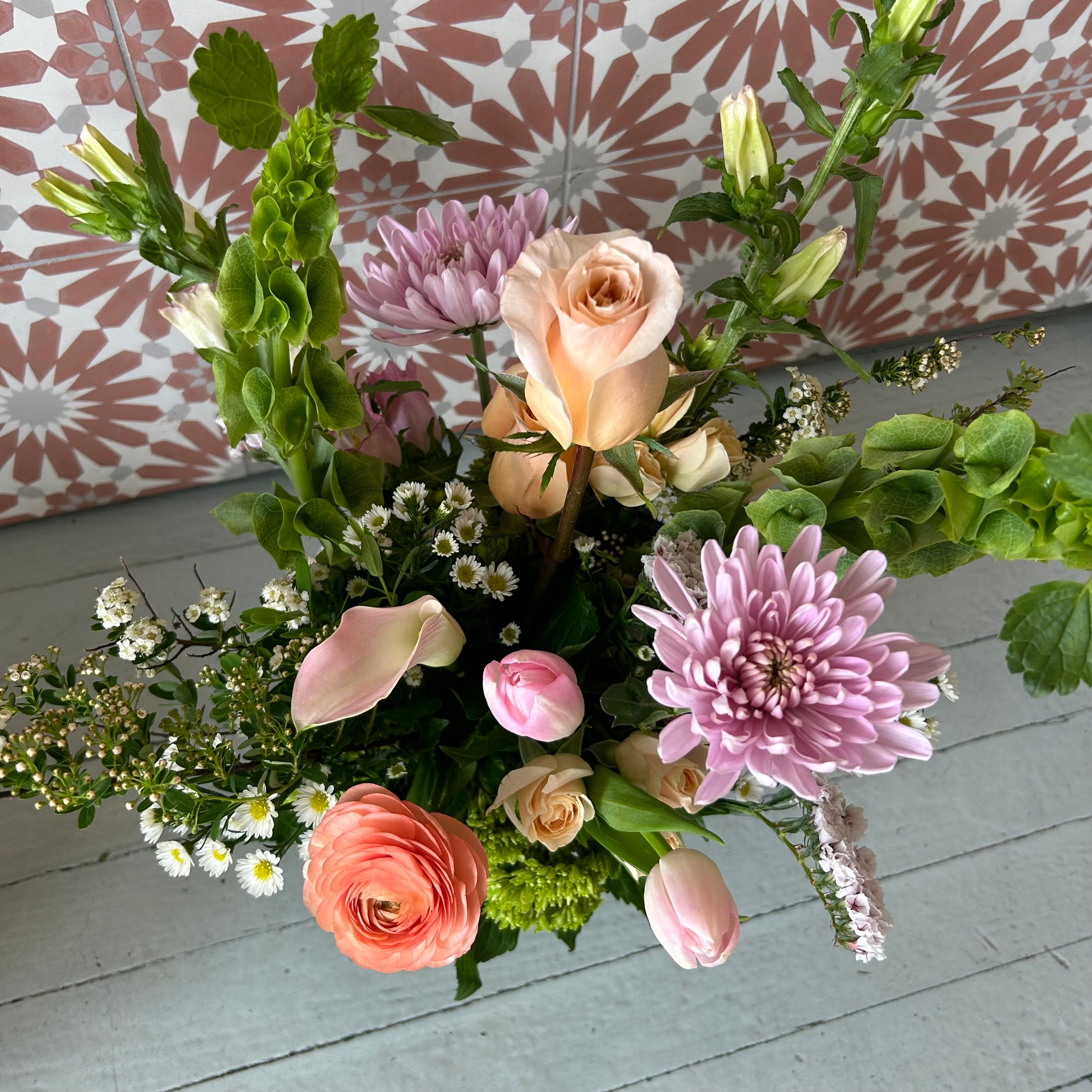 Light + Airy, Fresh Arrangement