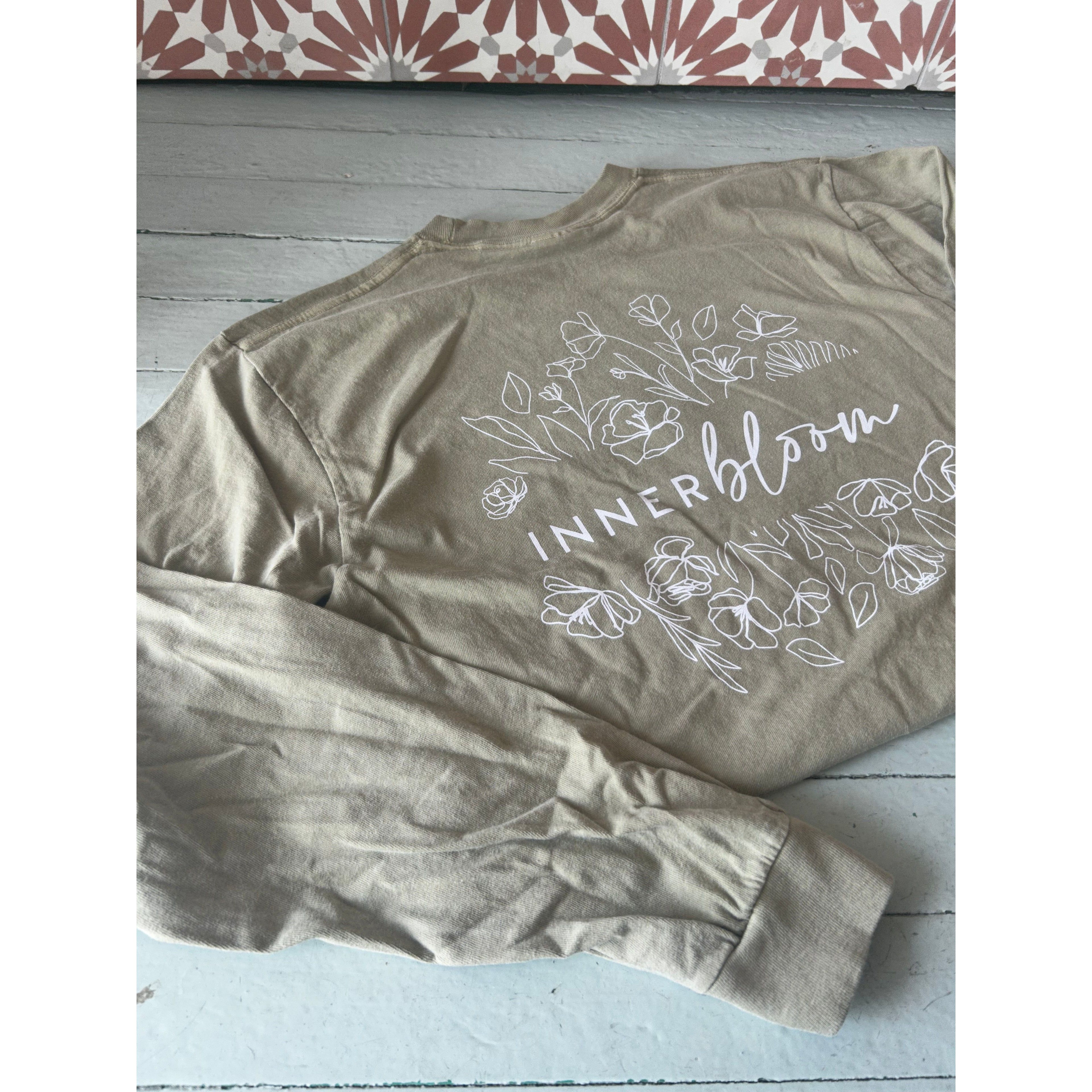 Innerbloom Long Sleeve Tee - Sage Green