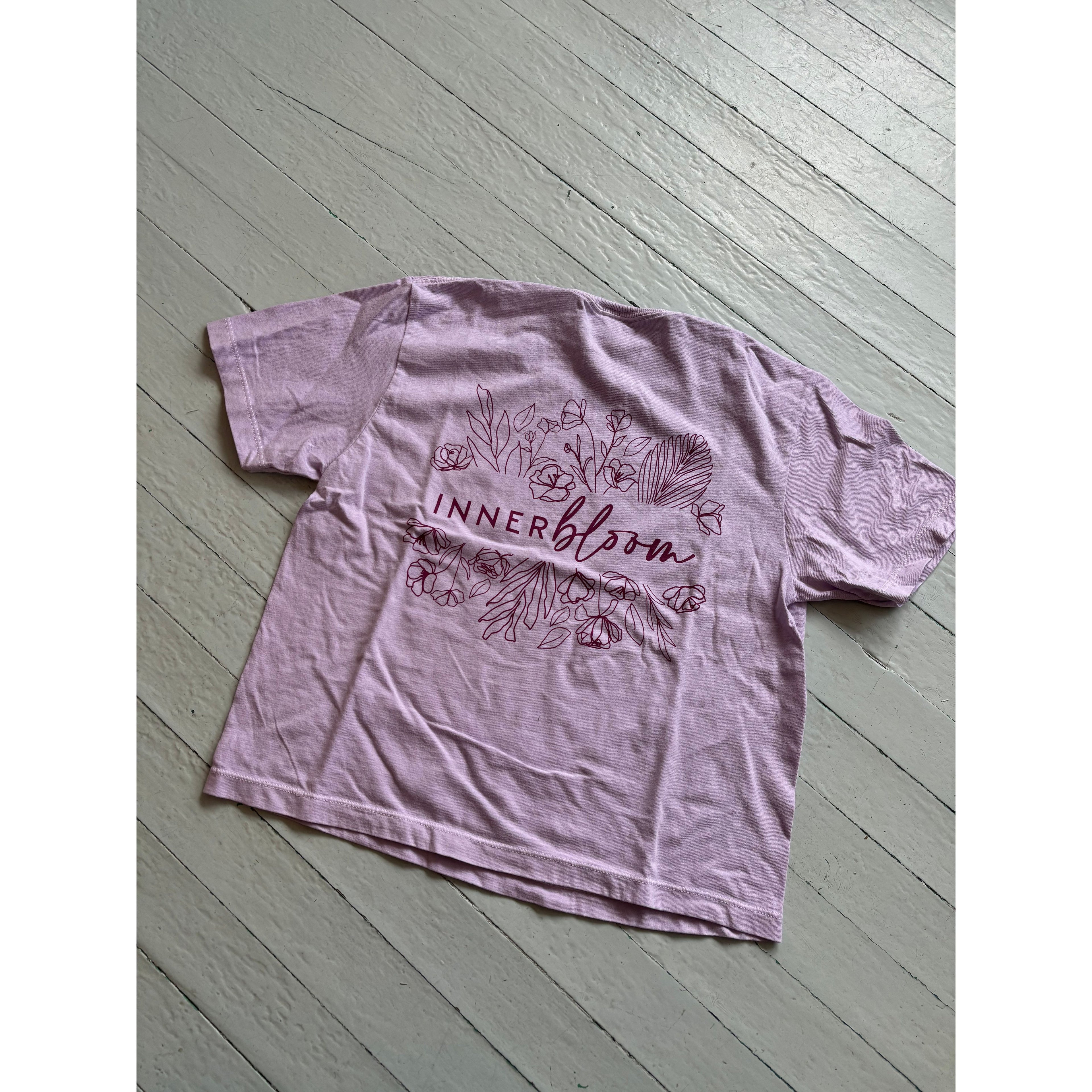 Innerbloom Short Sleeve Crop Tee