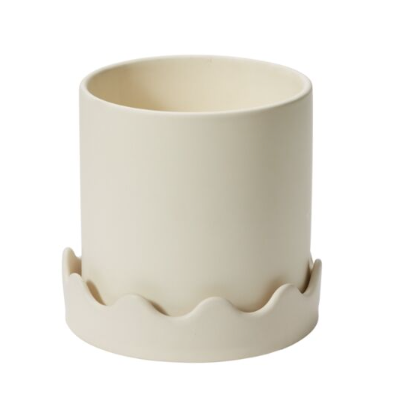 Pisarro Pot with Saucer
