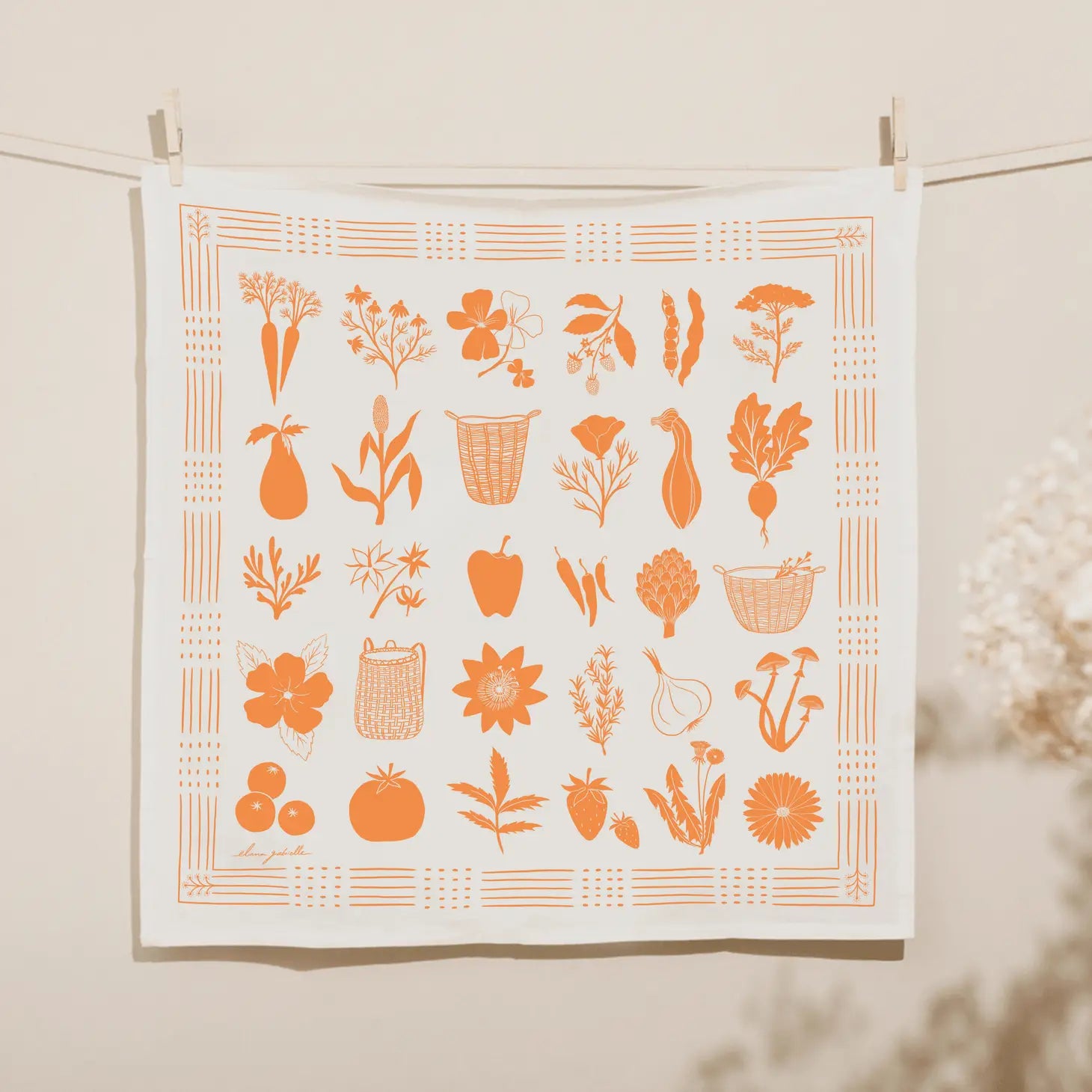 Forage Tea Towel