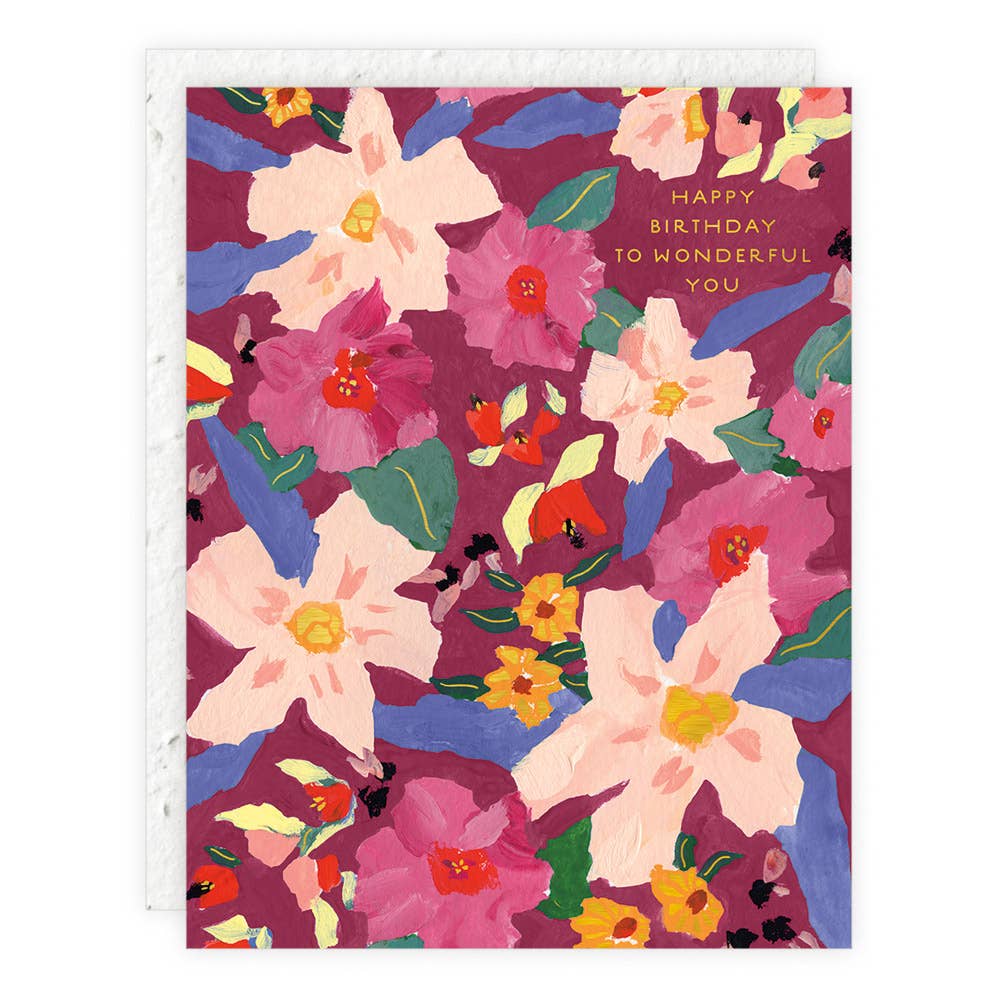 Flowers for Sunday - Birthday Card