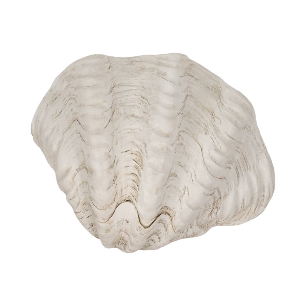 Ivory Resin Coastal Pearlized Shell