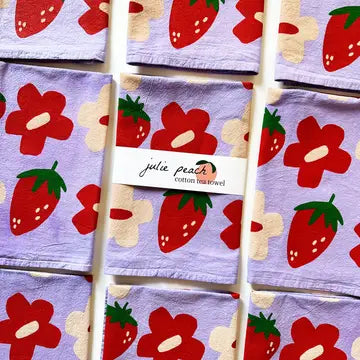 Berry Shroom Tea Towel