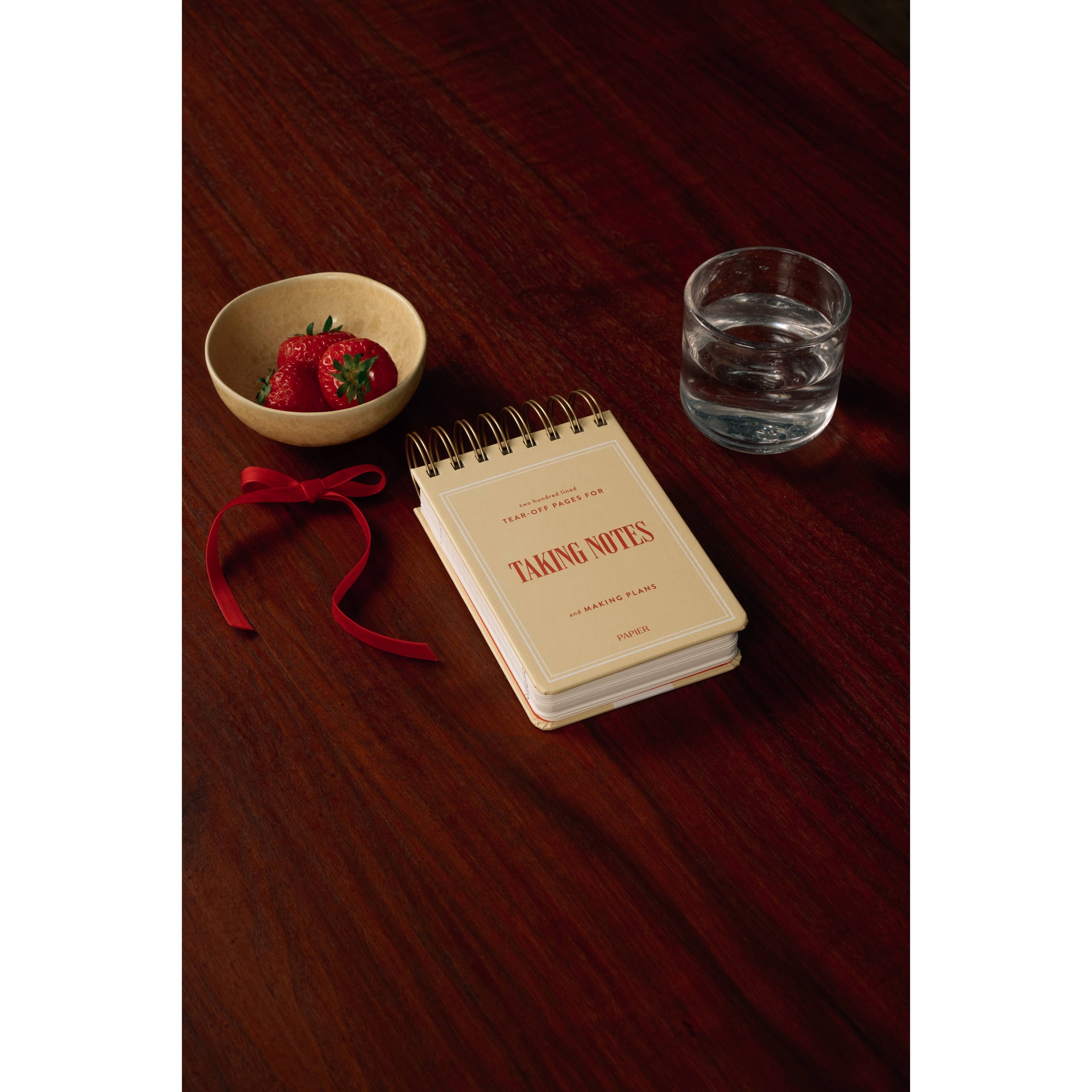Taking Notes Spiral Notepad