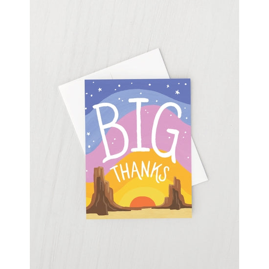 Big Thanks Card