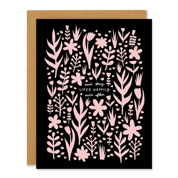 Wedding Flower Card