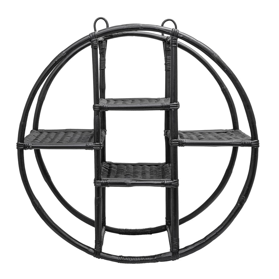 Black Bamboo Shelf