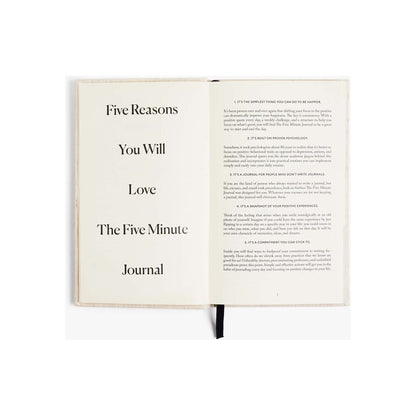 The Five Minute Journal Ditsy Tulip - Daily Guided Gratitude