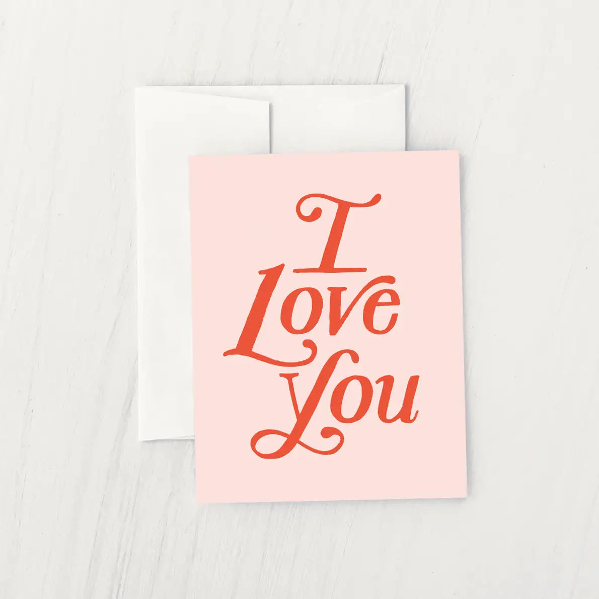 I Love You Card