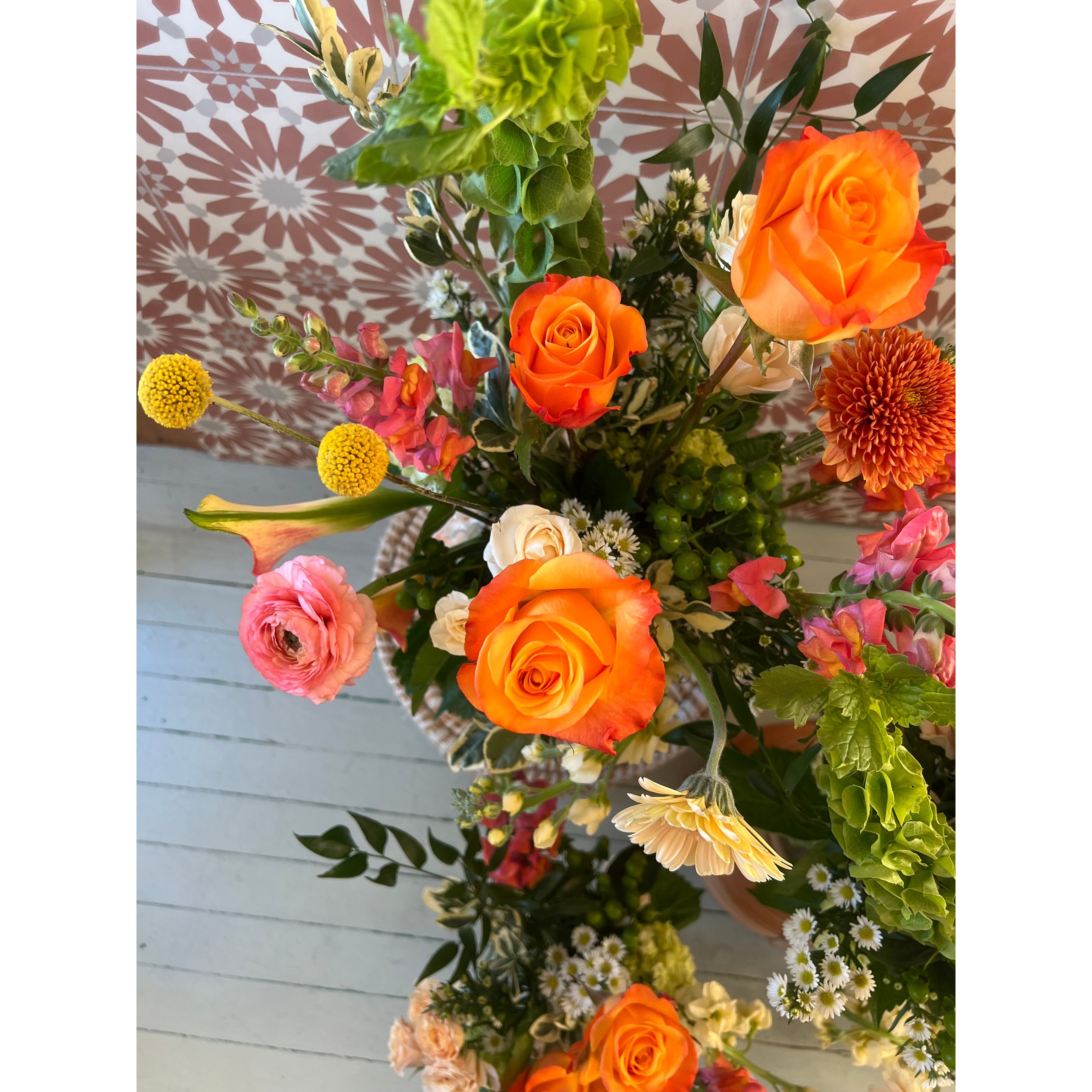 Thanksgiving Centerpiece - in Glass