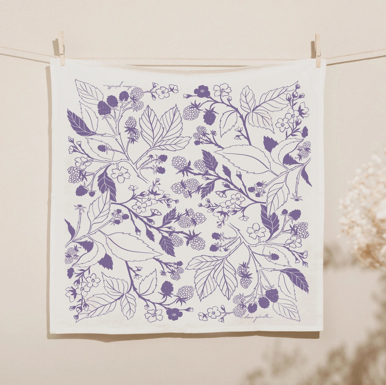 Berries Tea Towel