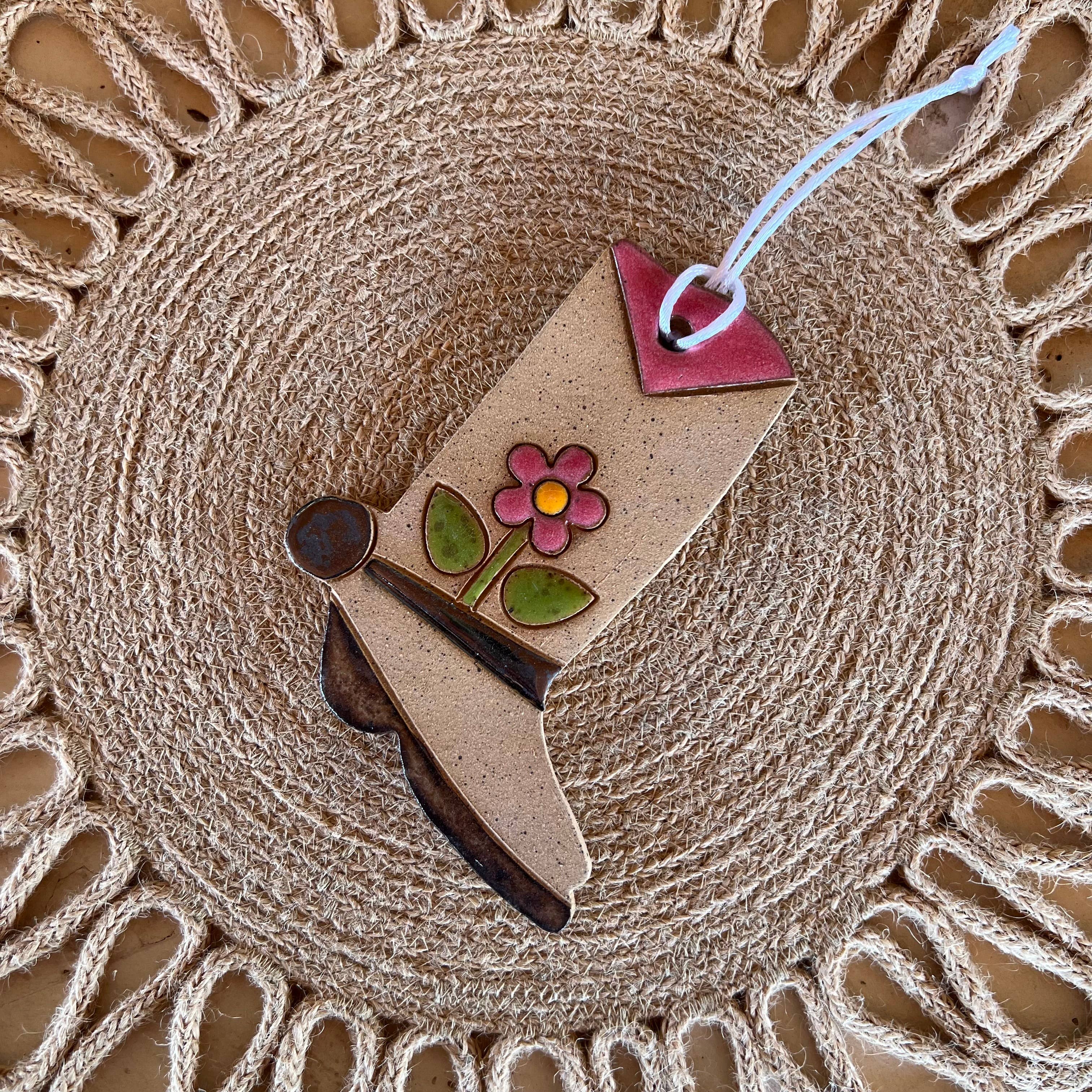 Ceramic Boot Ornaments