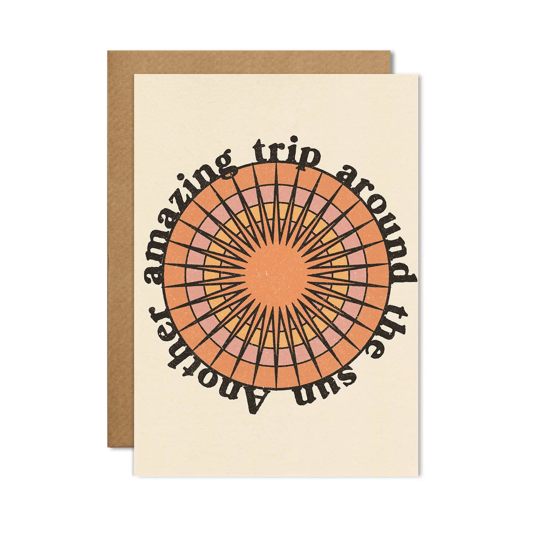 Amazing Trip Around The Sun Card