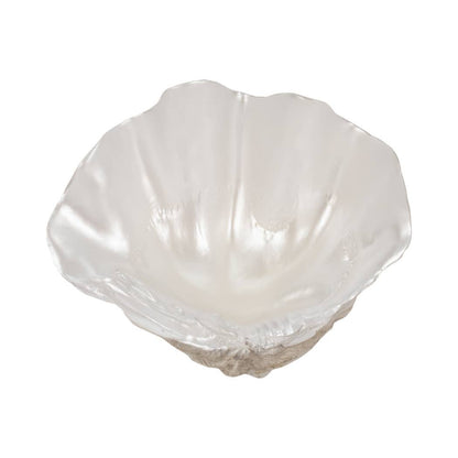 Ivory Resin Coastal Pearlized Shell