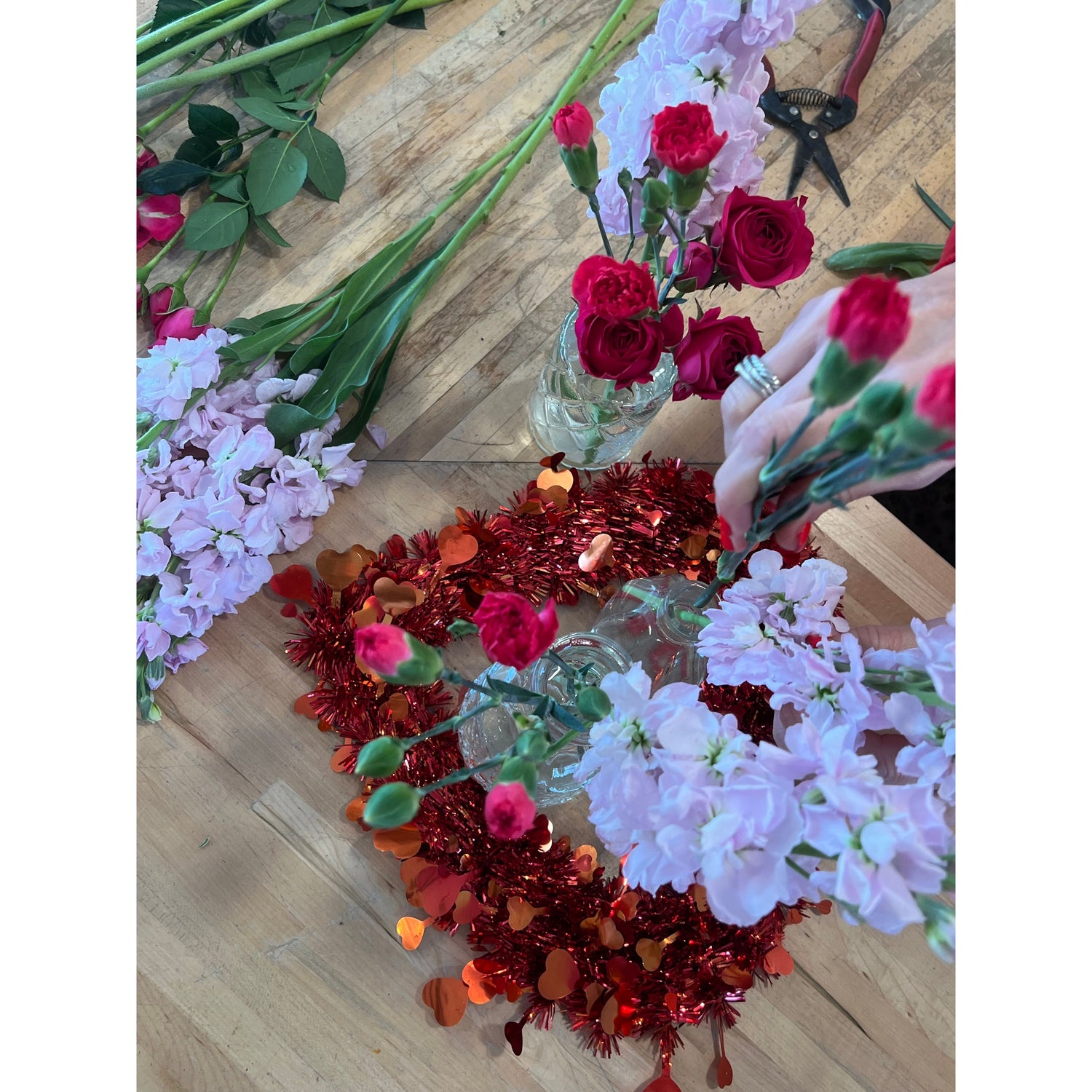 Galentine’s Workshop: Flowers • Candles • Forever Jewelry