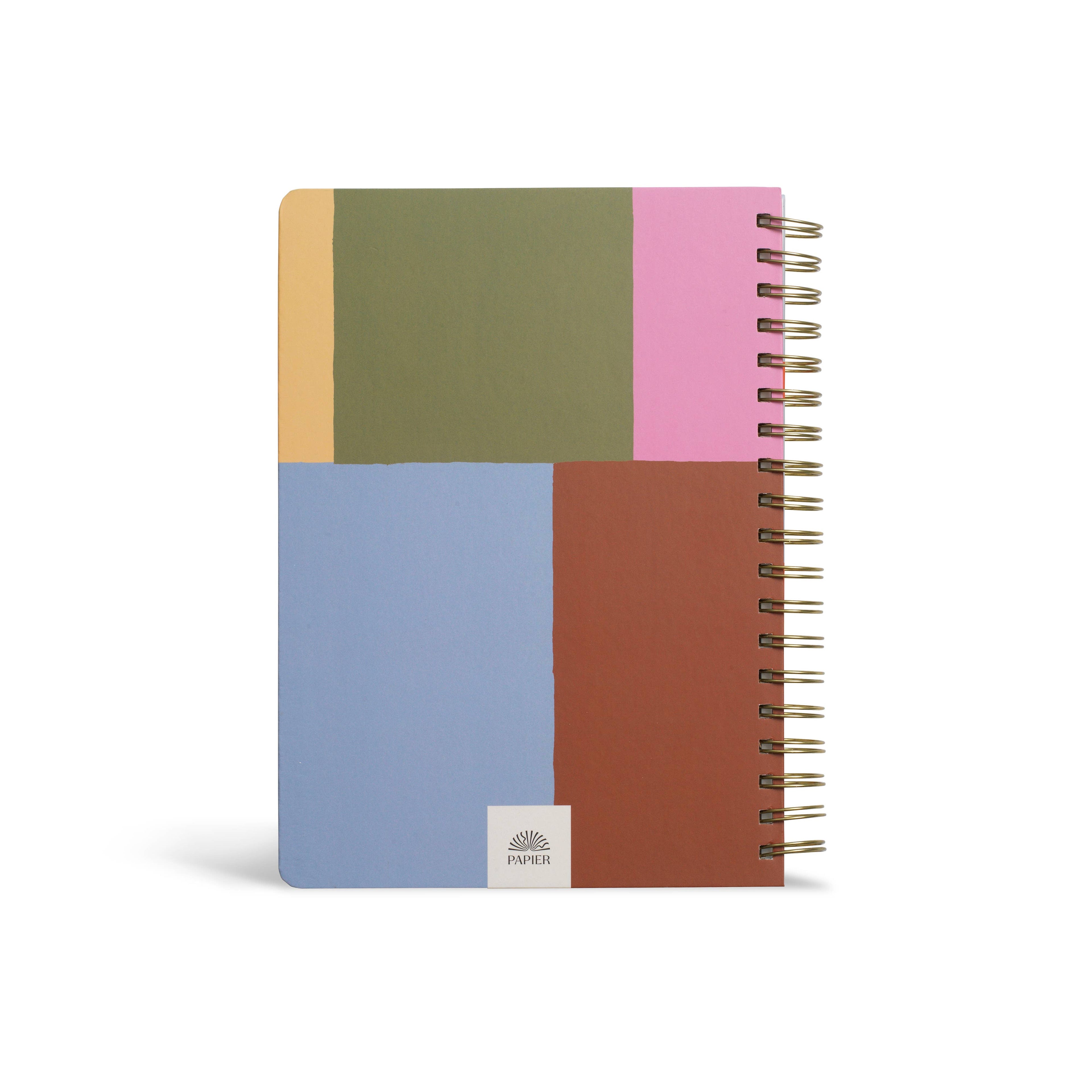 Notes B5 Hardcover Spiral Lined Notebook