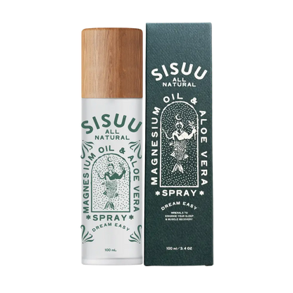 SISUU Magnesium Oil &amp; Aloe Vera Spray