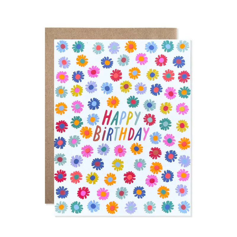 Happy Birthday Darling Daisies Card
