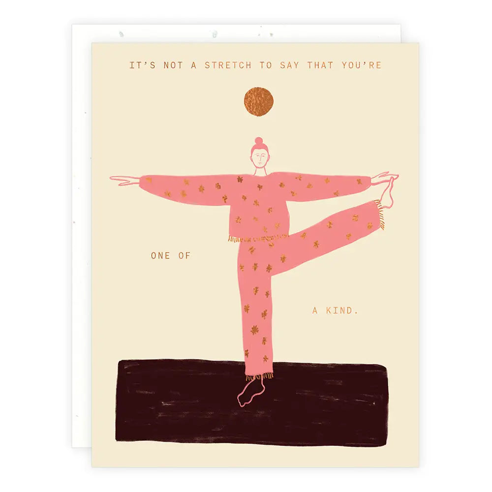 Yoga Lady Card