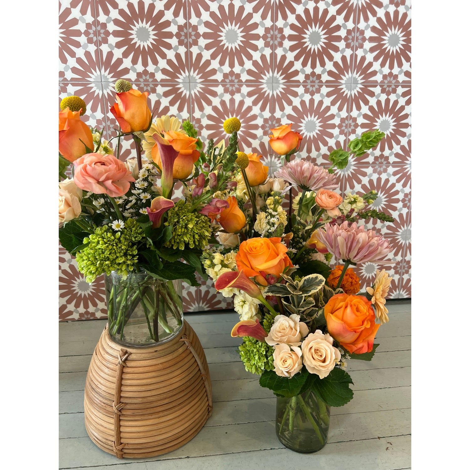 Thanksgiving Centerpiece - in Glass