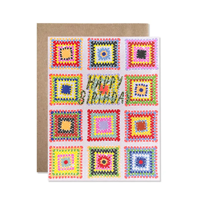 Happy Birthday Quilt Card