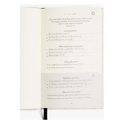 The Five Minute Journal Ditsy Tulip - Daily Guided Gratitude