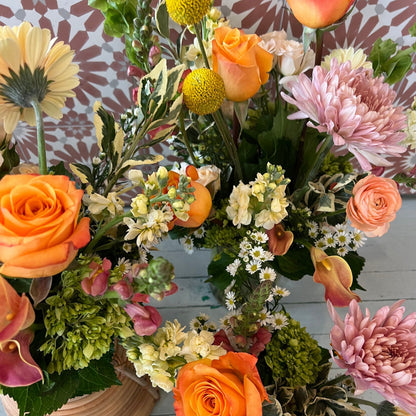 Thanksgiving Centerpiece - in Glass