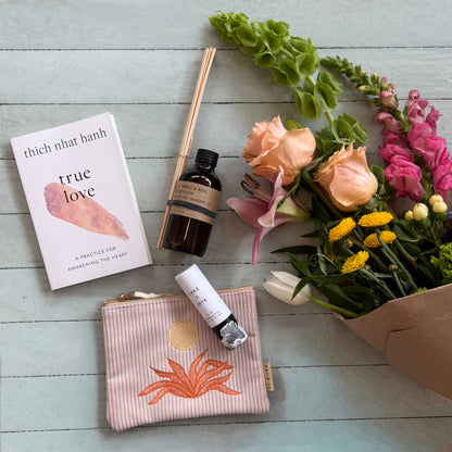 Curated Gift with Flowers