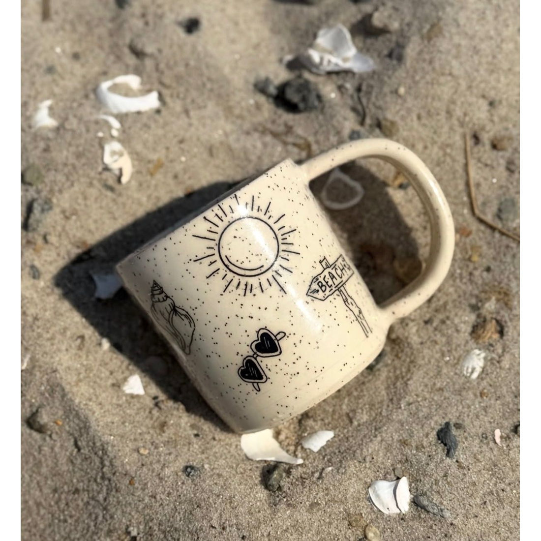 Kate Rowe Ceramics Beach Mug
