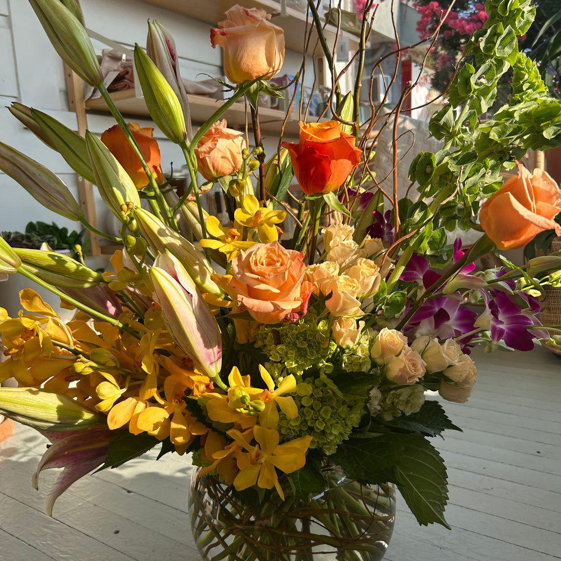 Custom Show Stopper, Fresh Arrangement