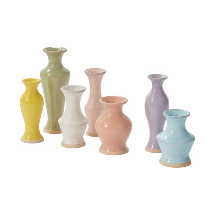 Rainbow Bud Vase (Green)