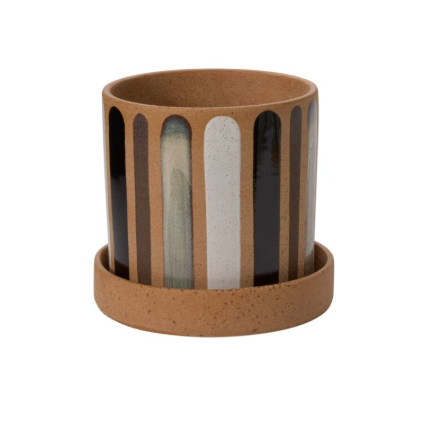Truman Pot with Saucer