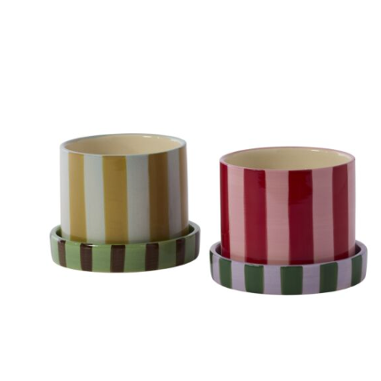 Joyelle Pot with Saucer
