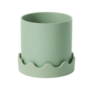 Pisarro Pot with Saucer