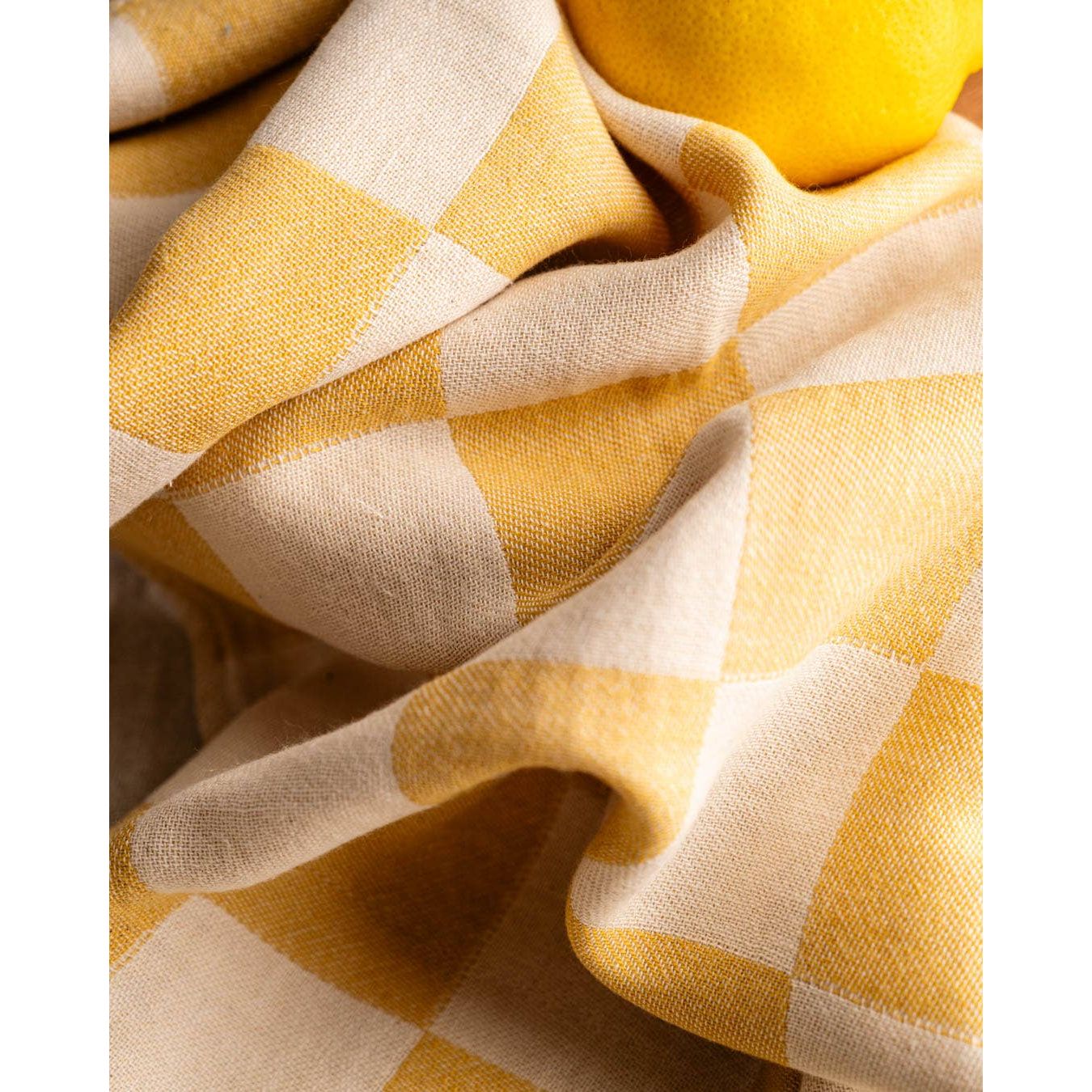 Lemon - Hand Stitched Kitchen Towel