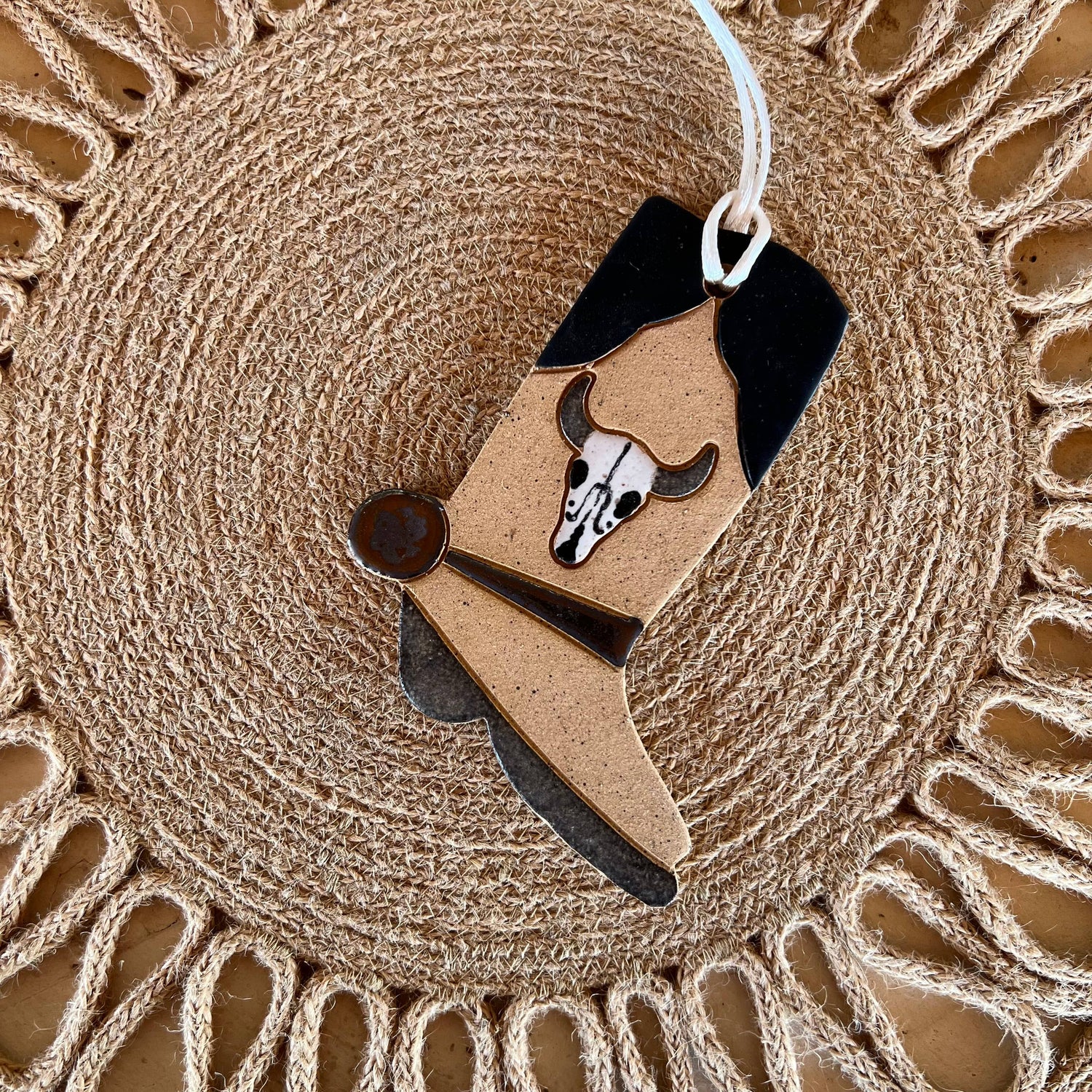 Ceramic Boot Ornaments