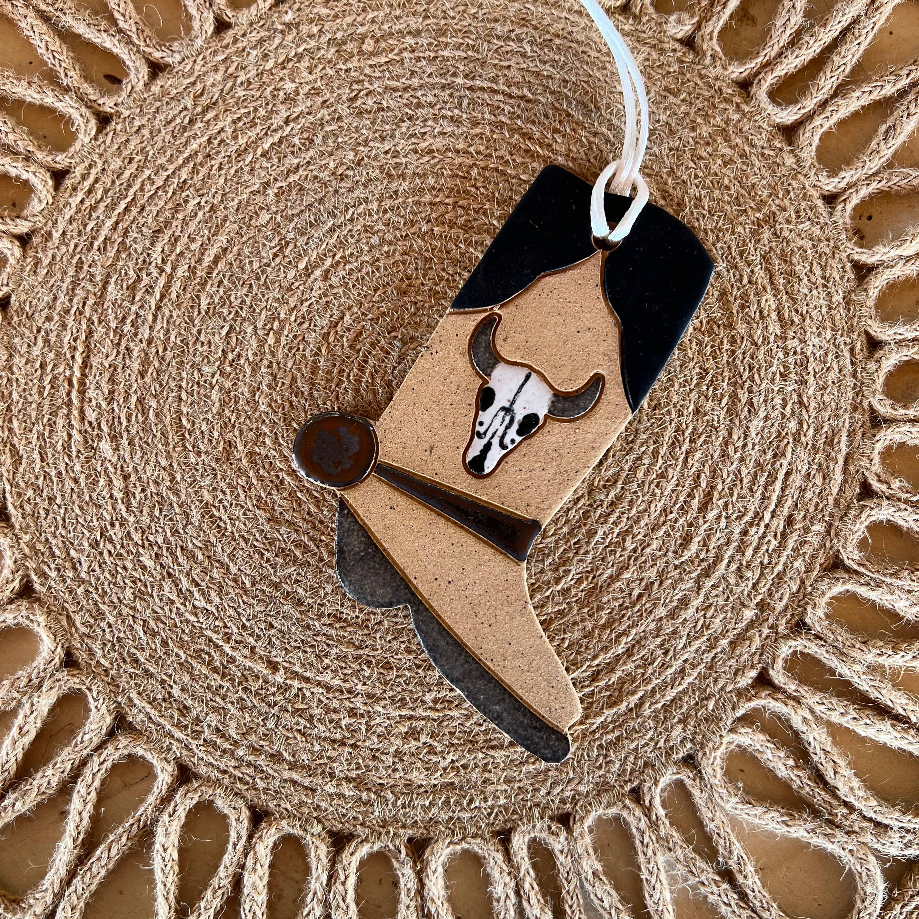 Ceramic Boot Ornaments