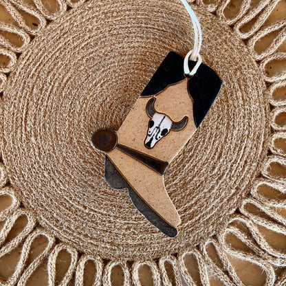 Ceramic Boot Ornaments
