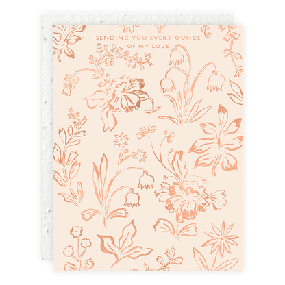 Ounce of Love - Sympathy Card