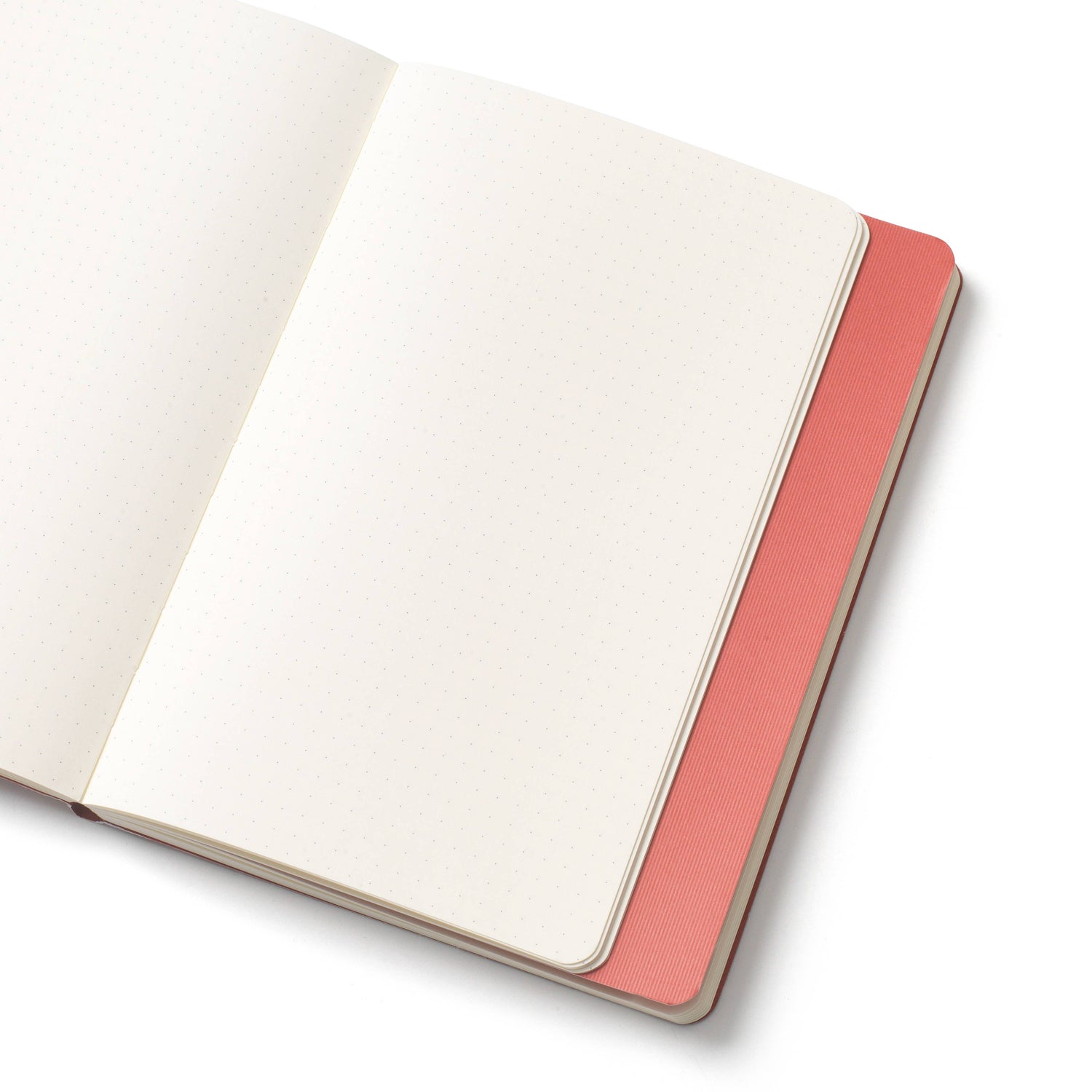 Pink Waves Stepped A5 Softcover Lined Notebook