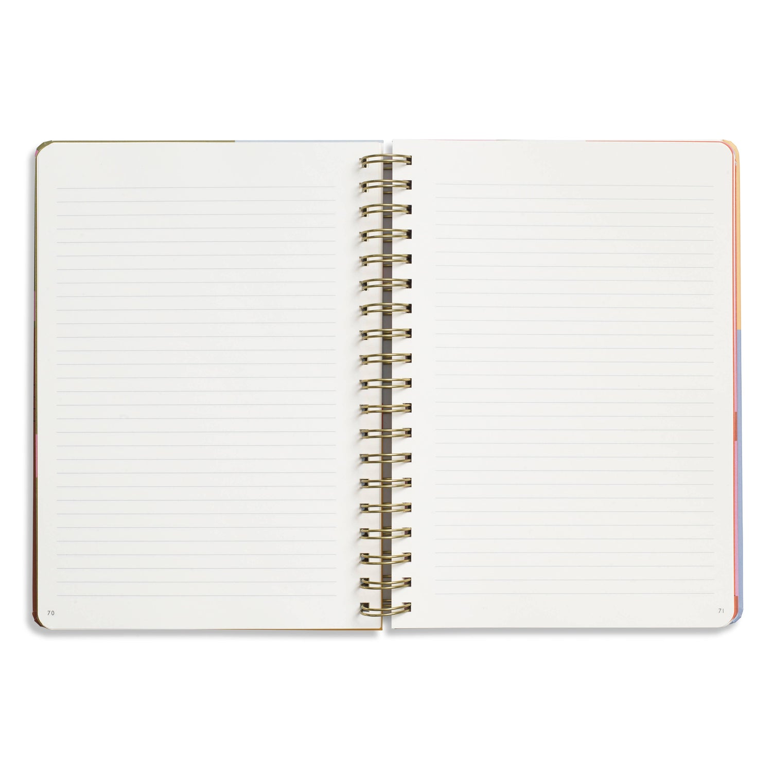 Notes B5 Hardcover Spiral Lined Notebook